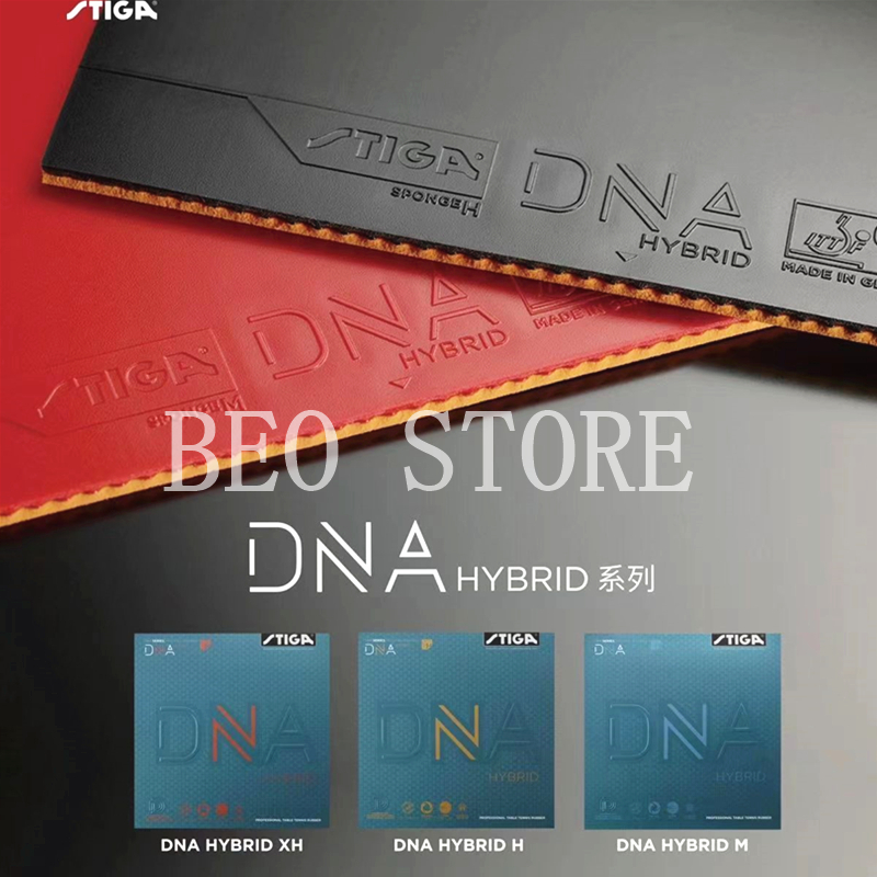 Table Tennis Hybrid Rubbers - STIGA DNA HYBRID Table Tennis Rubber