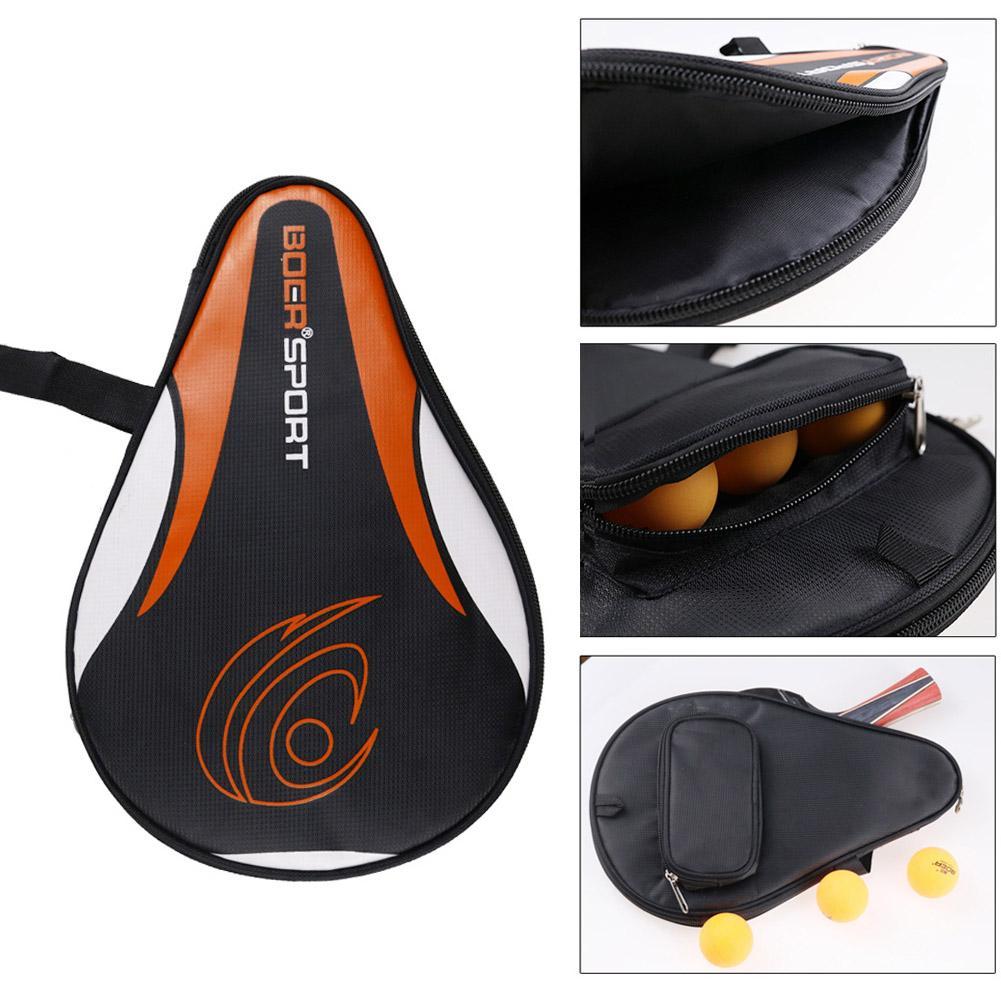 Table Tennis Protective Cover - 1PC 30x19cm Table Tennis Racket Bat