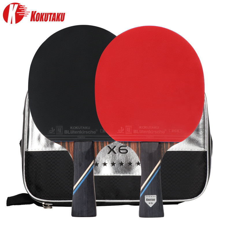 Table Tennis Kit Bag - KOKUTAKU ITTF professional 4/5/6 Star ping