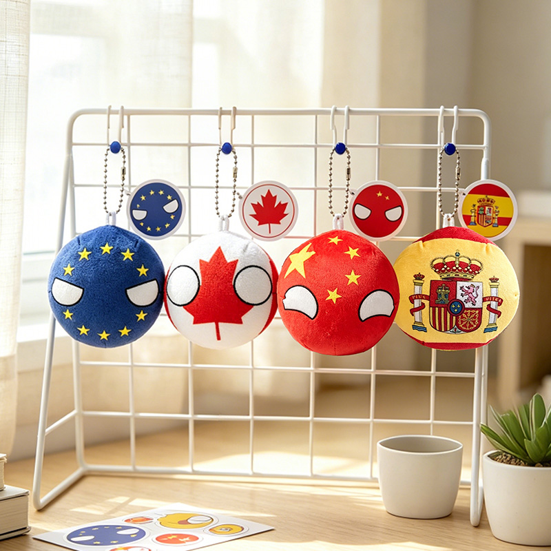 10cm Kawaii Polandball Plush T - Table Tennis France recension och pris