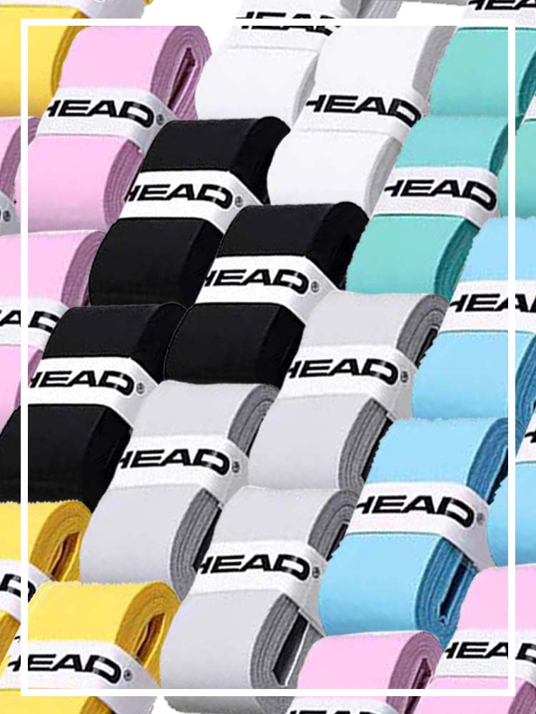 4/12Pcs HEAD Hand Glue Non-sli - Side Tape Racket recension och pris