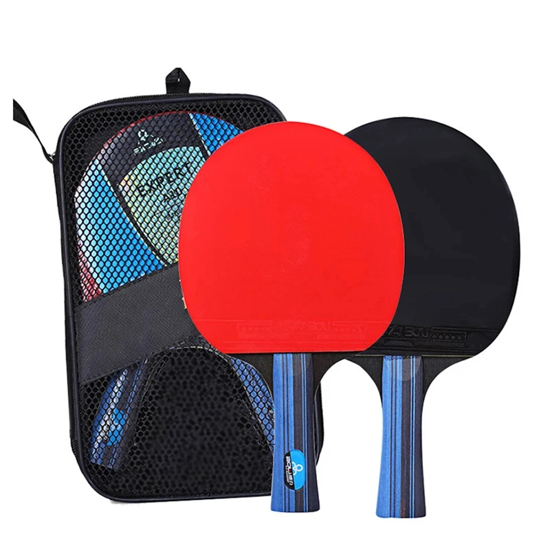 5/6 Star Table Tennis Racket 2 - Table Tennis Kit Bag recension och pris