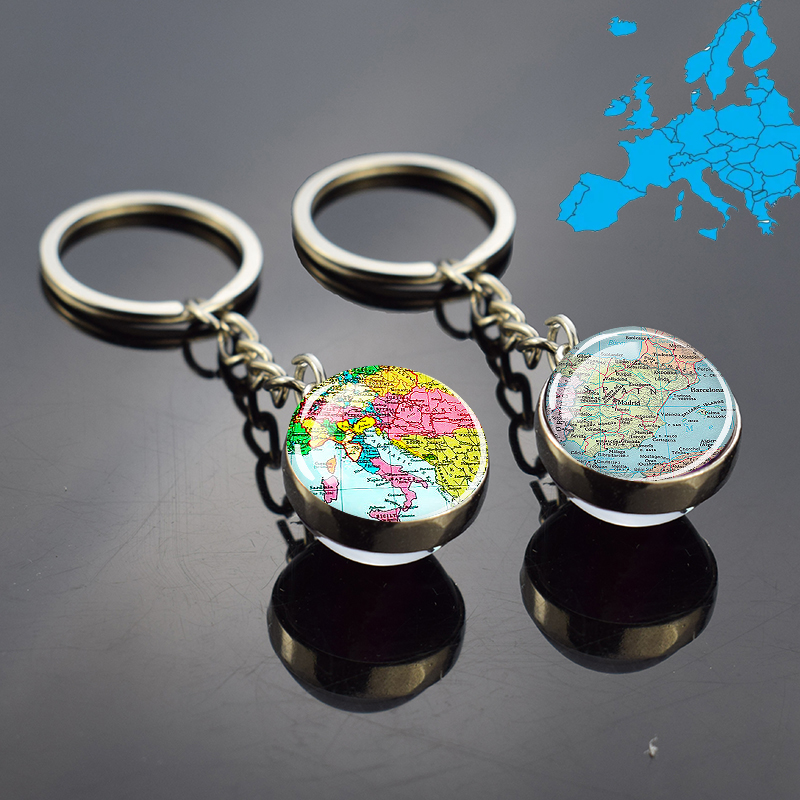 European Countries Map Keychai - Table Tennis France recension och pris