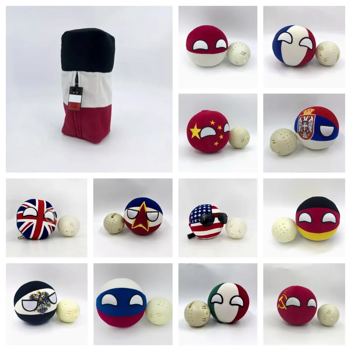 CountryBalls Plush Doll German - Table Tennis France recension och pris