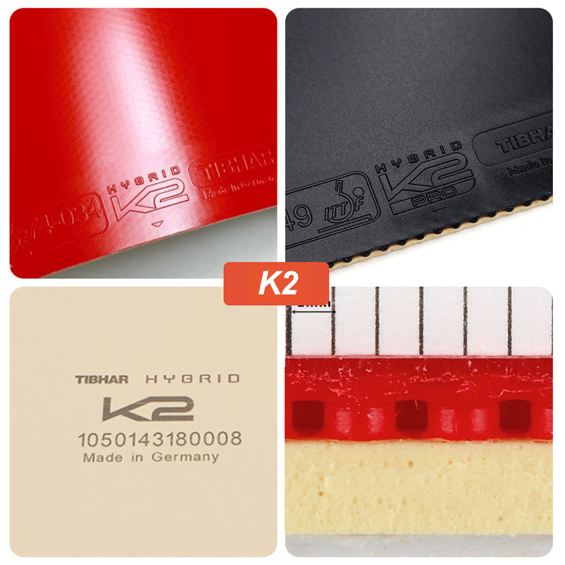 Original Tibhar Hybrid K1 Pro  - Table Tennis Hybrid Rubbers recension och pris