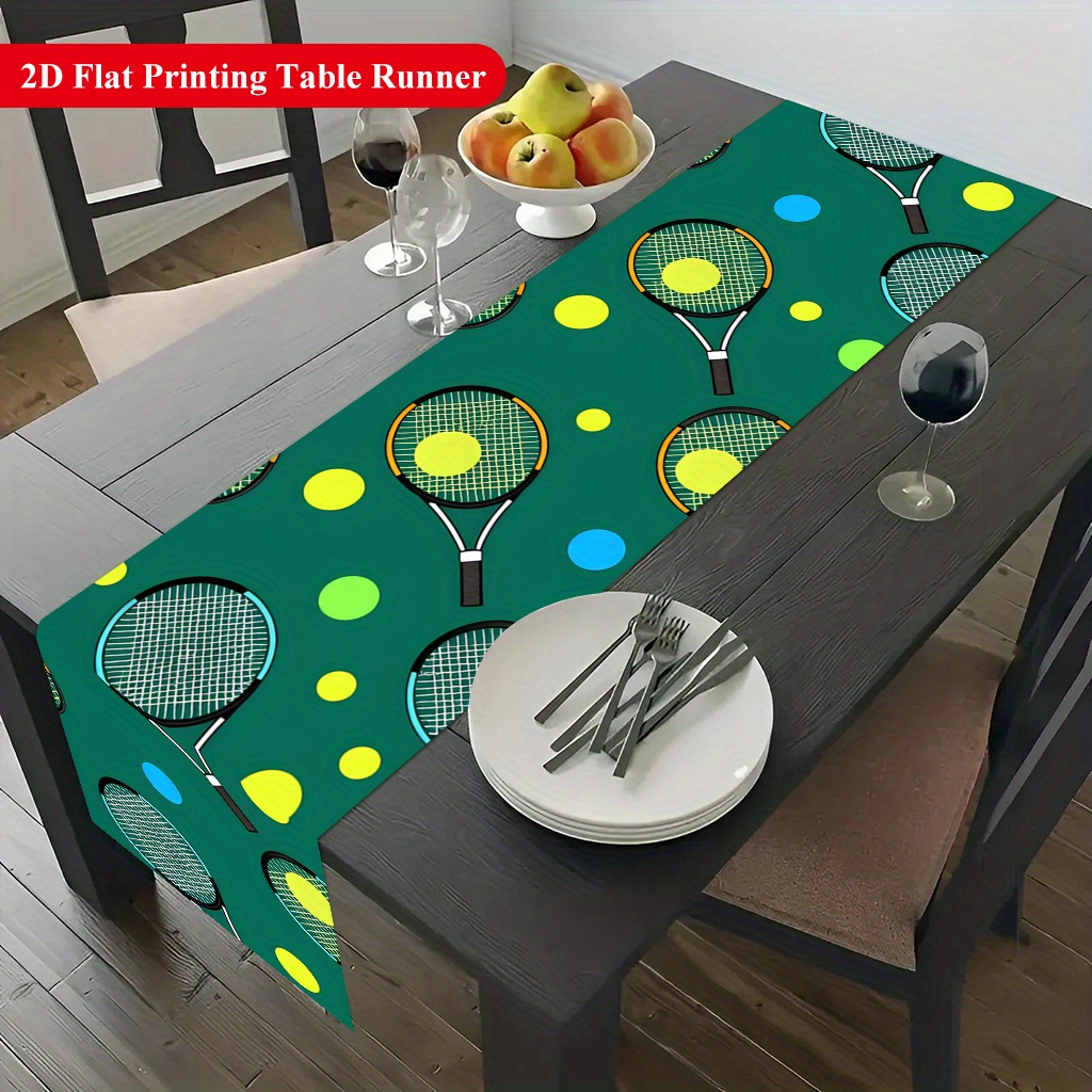 Tennis Ball and Racket Pattern - Table Tennis News Today recension och pris